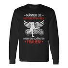 Die Motorcycle Fahren The Motorcycle Driving Motorcycle Langarmshirts