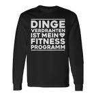 Dingeerdrahtten Ist Mein Fitnessprogramm Elektroniker German Langarmshirts