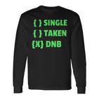 Drum And Bass Single Taken Dnb Drum & Bass Langarmshirts