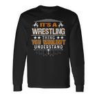 Es Ist Ein Wrestling-Ding Wrestler Fan Meme Langarmshirts