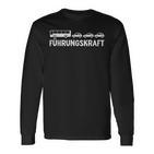 Führungskraft Linienbus Bus Driver Langarmshirts