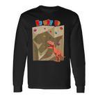 T-Rex Boulder Climbing Langarmshirts