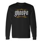 Grospe Filipino Surname Philippines Tagalog Family Langarmshirts