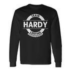 Hardy Geschenk Lustiger Nachname Familienbaum Geburtstag Wiedervereinigung Idee Langarmshirts