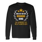 Henning Das Ist So Ein Henning Ding Name First Name Fun Langarmshirts