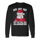 Hol Mir Mal Den Glühwein Annoyed Santa Langarmshirts