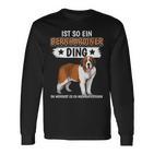 Hundehalter Ist So Ein Bernhardiner Ding Bernhardiner Langarmshirts