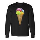 Ice Cone Langarmshirts