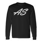 As Initials First Name A Last Name S All Names With A Langarmshirts