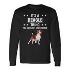 Ist So Ein Beagle Ding Lustiger Spruch Beagle Langarmshirts