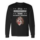 Ist So Ein Bernedoodle Ding Lustiger Spruch Bernedoodles Langarmshirts