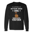 Ist So Ein Deutsche Dogge Ding Ist So Ein Deutsche Langarmshirts