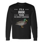 Ist So Ein Ente Ding Lustiger Spruch Enten Langarmshirts