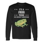 Ist So Ein Frosch Ding Langarmshirts