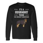 Ist So Ein Hovawart Ding Lustiger Spruch Hovawarts Langarmshirts