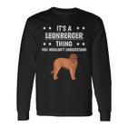 Ist So Ein Leonberger Ding Lustiger Spruch Leonberger Langarmshirts