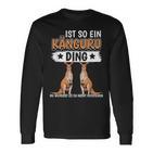 Kängurus Sachen Ist So Ein Känguru Ding Känguru Langarmshirts