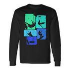 Kitesurfing For Kitesurfers Retro Kitesurf Langarmshirts