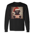 Labrador Retriever Dog Christmas Langarmshirts