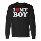 I Love My Son Ich Liebe Meinen Son Langarmshirts