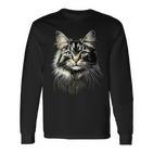 Norwegian Forest Cat Norwegian Cat Skogkatt Forest Cats Langarmshirts