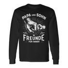 Papa Und Sohn Beste Freundeater Langarmshirts