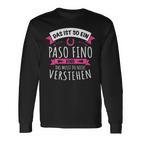 Paso Fino Pferd Pferderasse Das Ist So Ein Paso Fino Ding Langarmshirts