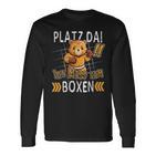 Platz Da Ich Muss Zum Boxing Bear Boxer Langarmshirts