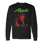 Poison Tour 1989 Langarmshirts