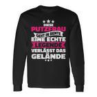 Rentnerin Putzfrau Retirement Langarmshirts