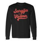 Sargija Iiolina Izvorna Muzika Croatia Bosnia Serbia Langarmshirts