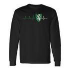 Steiermark Steirisch Crest Heartbeat Steirer Langarmshirts