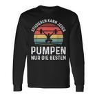 Studier Kann Jeder Pump Gym Workout Gym Slogan Langarmshirts