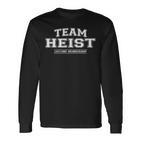 Team Heist Proud Family Surname Last Name Langarmshirts