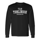 Team Tomlinson Lifetime Member Family Last Name Langarmshirts