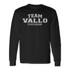 Teamallo Stolzer Familienname Nachname Geschenk Langarmshirts