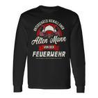 Underschätze Niemal Alten Mann Fireman Langarmshirts