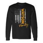 Usa Watson Surname Watson Last Name Watson Langarmshirts