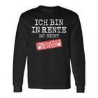 Viel Spaß Beim Arbeit Rente Retirement Pensioner Langarmshirts