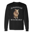 Wildschwein Liegt Nix Auf Teller War Sau Schneller Langarmshirts