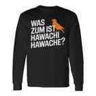 Was Zum Geier Ist Hawachi Meme Langarmshirts