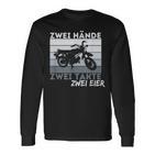 Zwei Hands Zwei Takte Simson Ddr Moped Two Strokeintage Langarmshirts