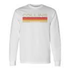 Collins Nachname Geburtstag Familientreffen 80Er 90Er Sonnenuntergang Langarmshirts