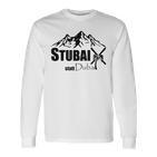 Cool Stubai Tal Statt Dubai Ski Mountains Piste Après-Ski Langarmshirts