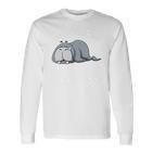 Das Dickerchen Macht Ein Naperchen Walrus Pyjamas Sleep Langarmshirts