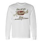 Das Ist Ein Achenbach Ding Family Achenbach Long-Sleeved Langarmshirts