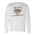 Das Ist Ein Bartsch Ding Family Bartsch Langarmshirts