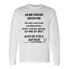 Du Bist Gut Genug Gray Langarmshirts