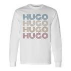 Hugo First Name I Prideintage I Hugo Name Langarmshirts