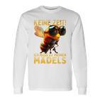 Keine Zeit Ich Muss Zu Meinen Mädels Bienenzüchter Bienen Long-Sleeved Langarmshirts